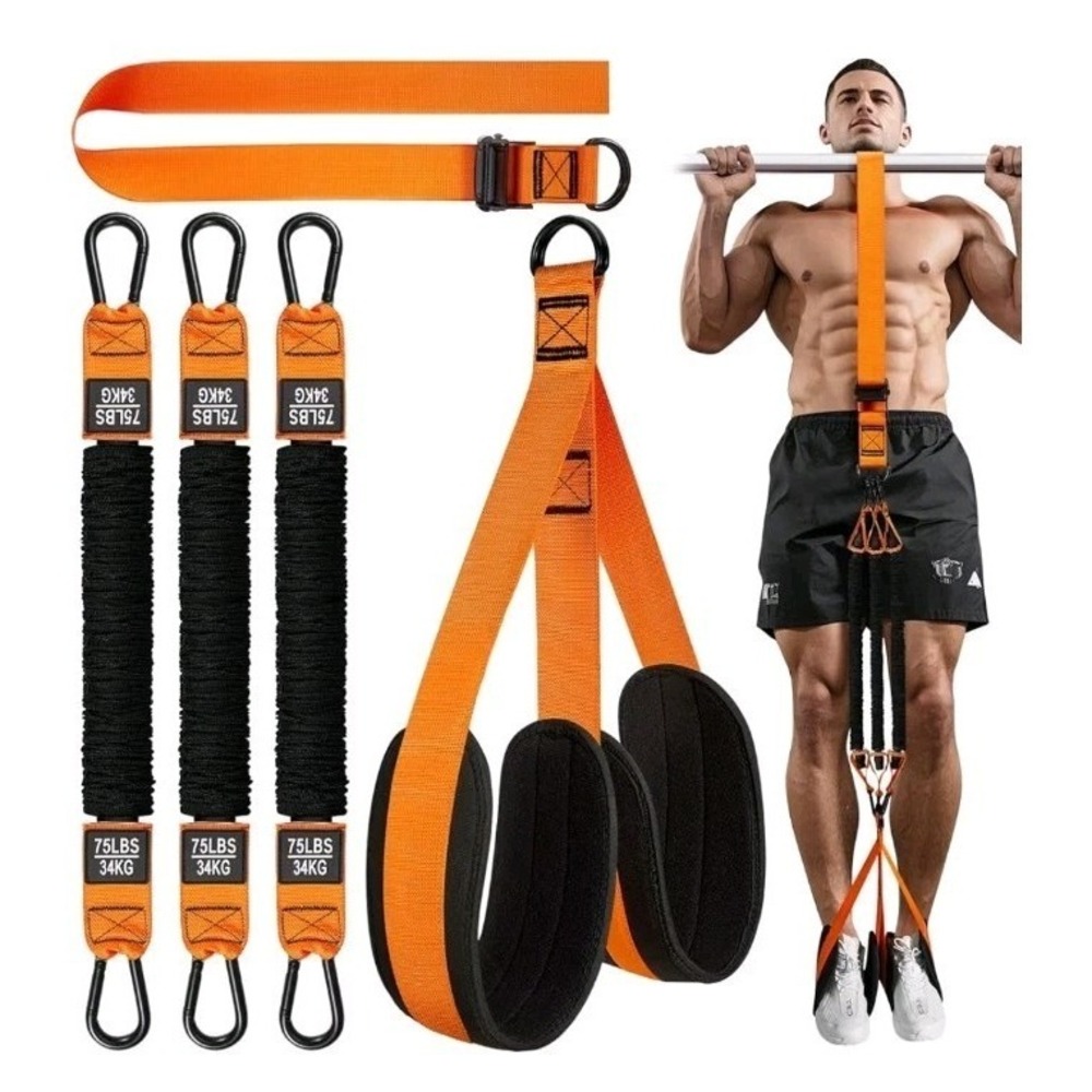 HPYGN Two Foots Pull Up Assistance Bands, Heavy Duty Resistance Band for Pull Up